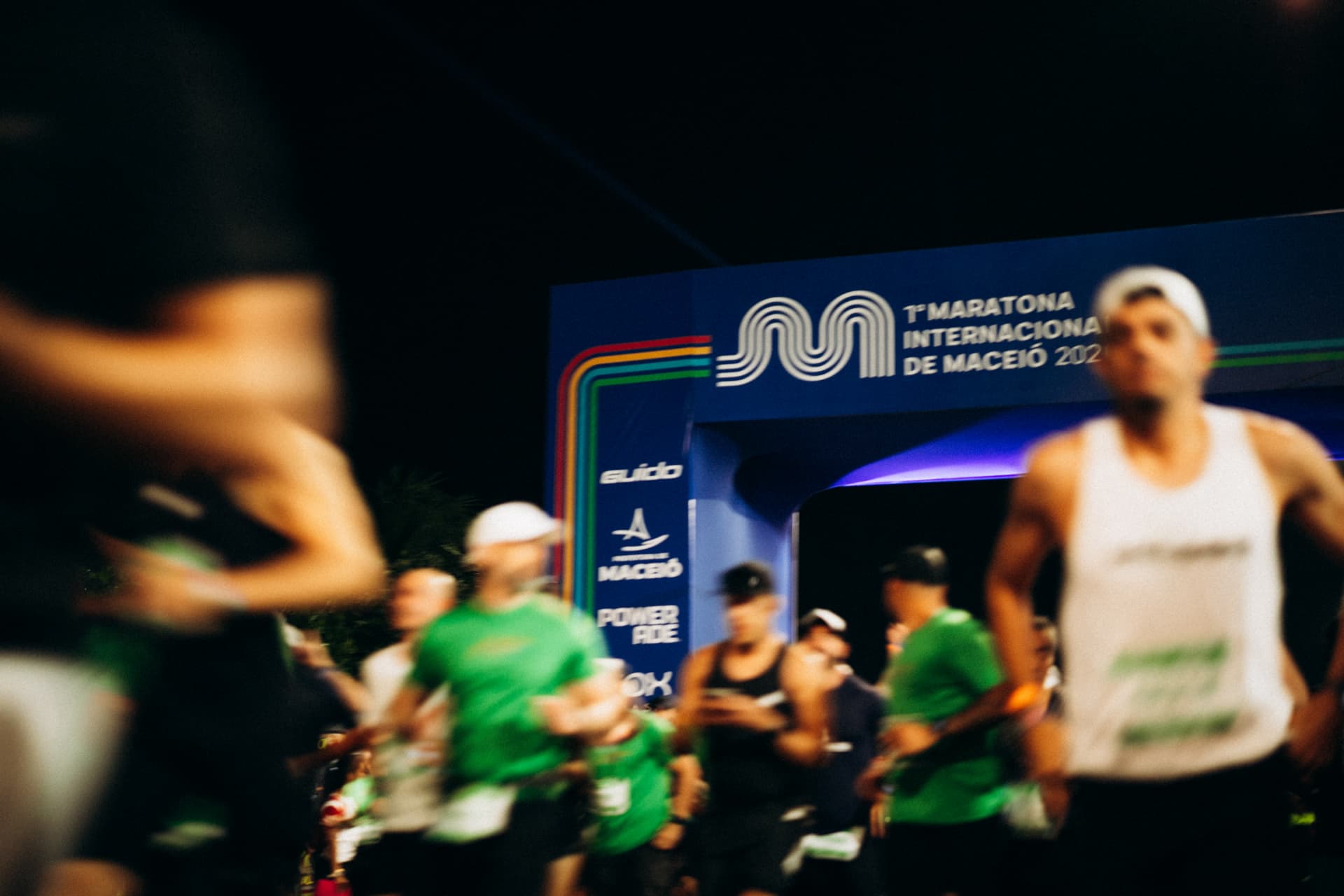 Largada da Maratona Internacional de Maceió